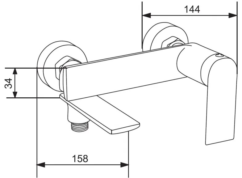 Mexen Zero DS70 vaňová sada, čierna, 7113DS70-70