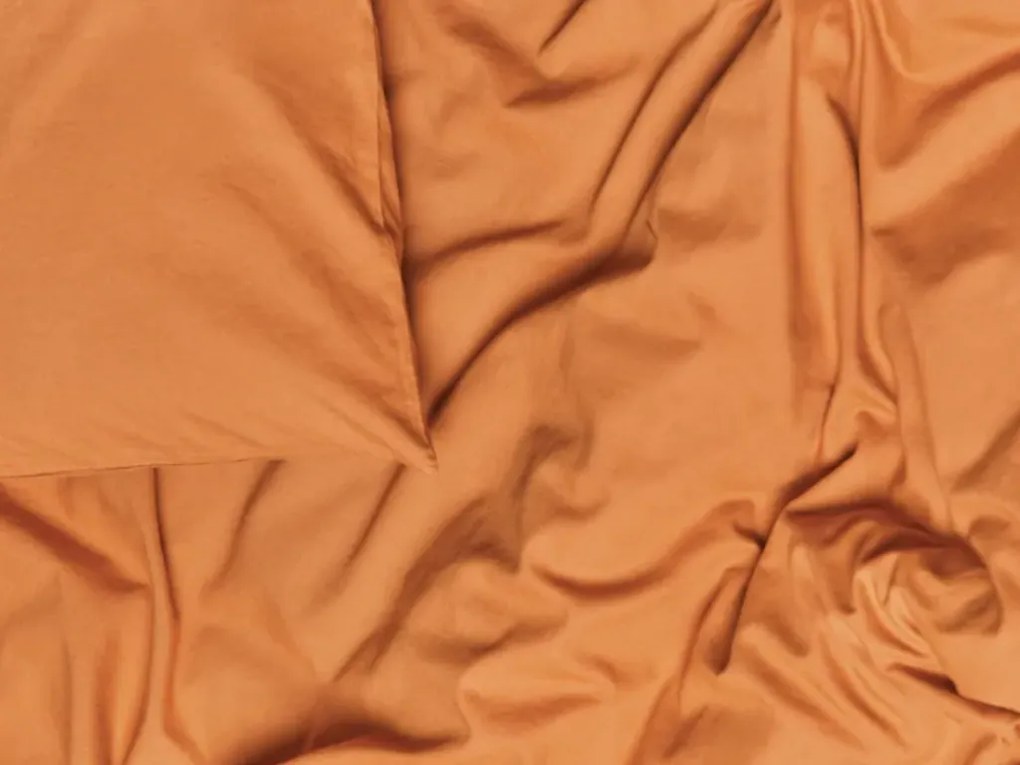 Bavlnené obliečky CALMORA terakotové Rozmer obliečky: 70 x 90 cm | 140 x 220 cm