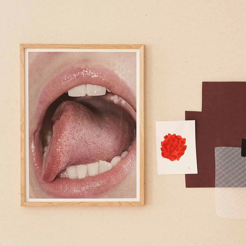 Plagát Lips 50 × 70 cm 50 × 70 cm