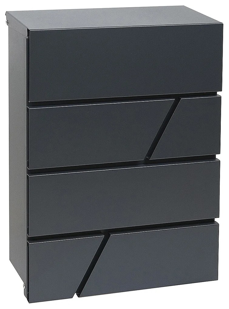 Poštová schránka RICHTER BK.524.AM (antracit matný), RICHTER antracit matná