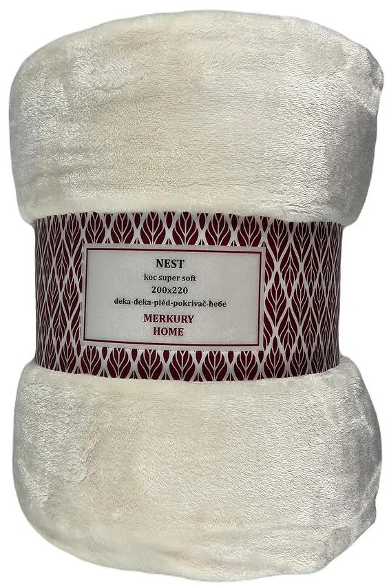 Deka Nest Super Soft ecru 200x220 Merkury Home