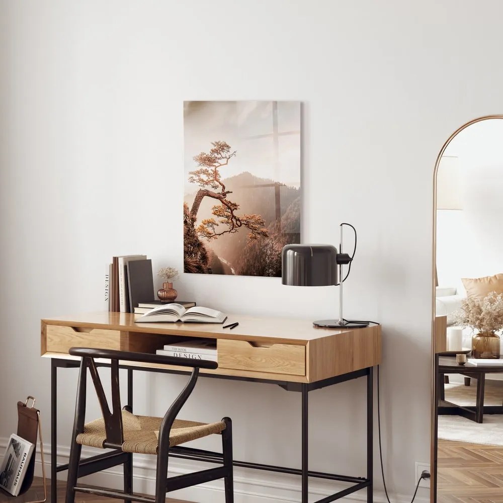 Sklenený obraz 50x70 cm Brown Tree - Styler