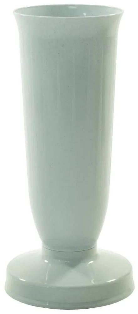 Schetelig Náhrobná váza Líra so záťažou, Zlatá, 26 x 10 cm