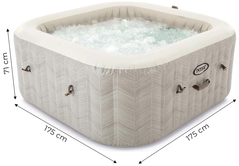 INTEX Nafukovacia vírivka štvorcová pre 4 osoby - INTEX 28446
