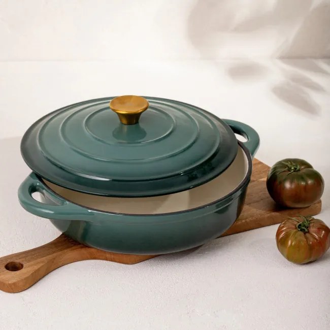 Liatinový hrniec ANDREAS zelený 777615