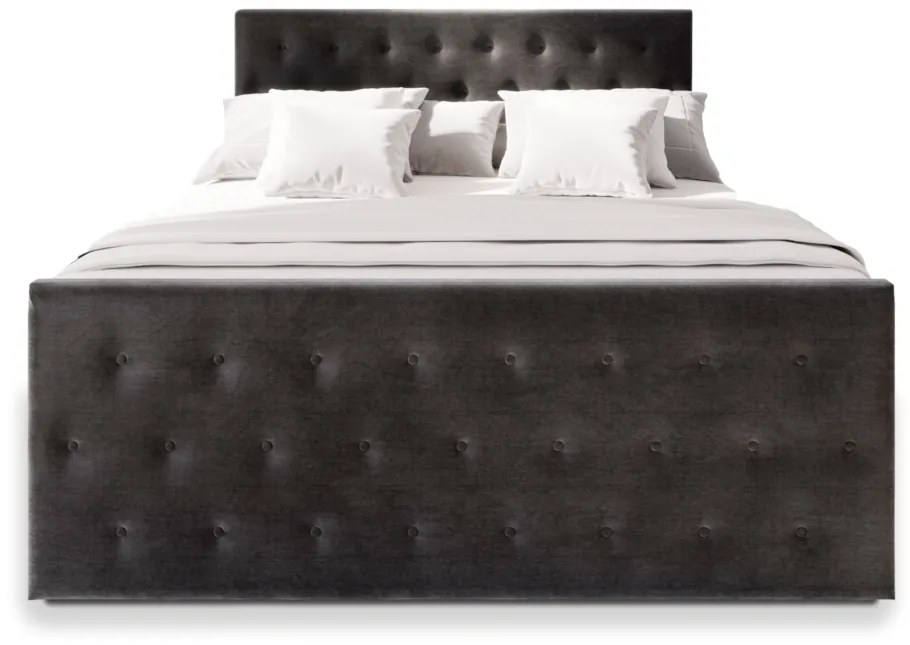 Čalúnená posteľ boxspring FENDI, 160x200, casablanca 14