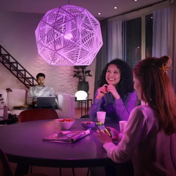 SADA 4x LED Stmievateľná žiarovka Philips Hue WACA E27/6,5W/230V 2000-6500K