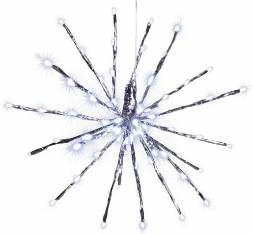 Nexos 33225 Osvetlenie - meteorický dážď,120 LED, studená biela