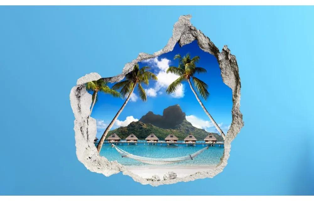 3D fototapeta, Bora Bora, 100 x100cm