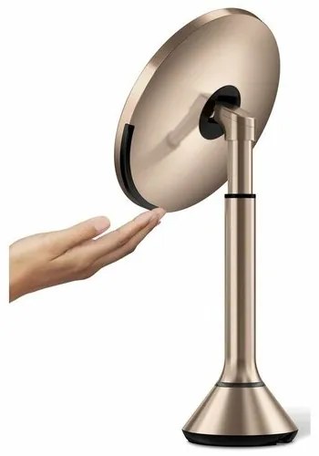 Simplehuman Kozmetické LED zrkadlo Sensor Touch DUAL, zväčšenie 5x, rose gold