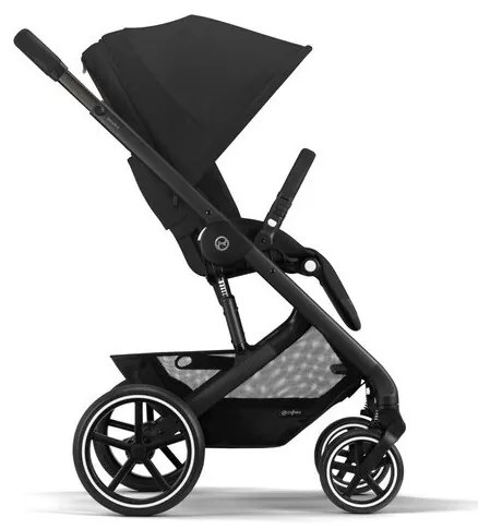 CYBEX športový kočík Balios S Lux - moon black (black frame)
