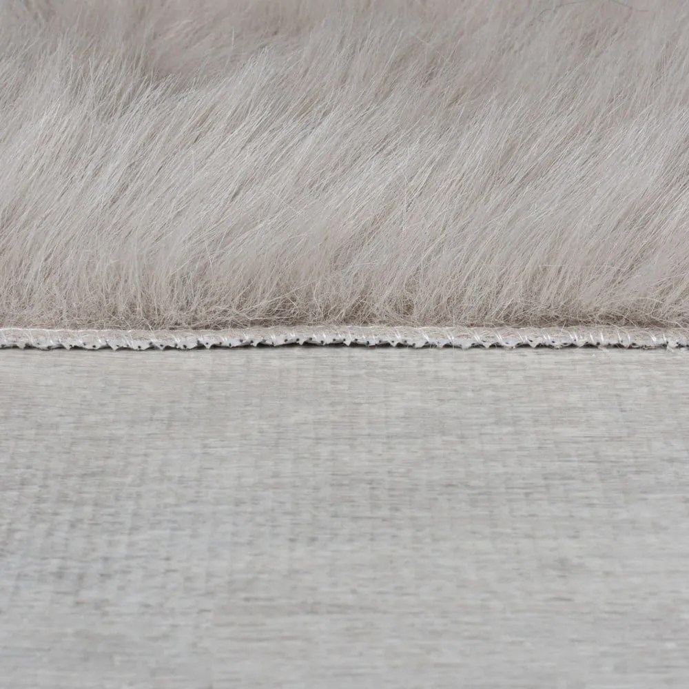 Hnedá syntetická kožušina 180x290 cm Alpine Faux Fur – Flair Rugs
