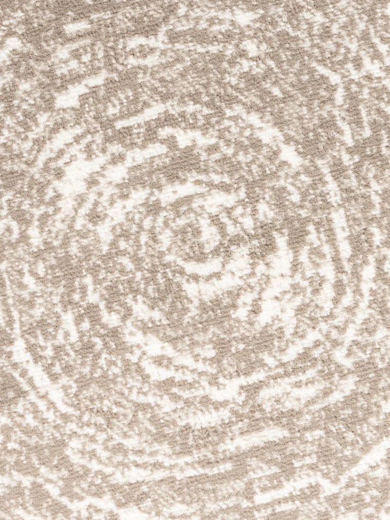 Kusový koberec Gloria Cavallo 106258 Creme Beige kruh, 120x120 (priemer) kruh, béžová, chodba / predsieň, Hanse Home