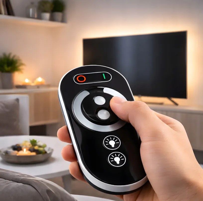 Sada LED neónových COB pásikov 12V 5m 4000K 60W - zdroj + diaľkový ovládač