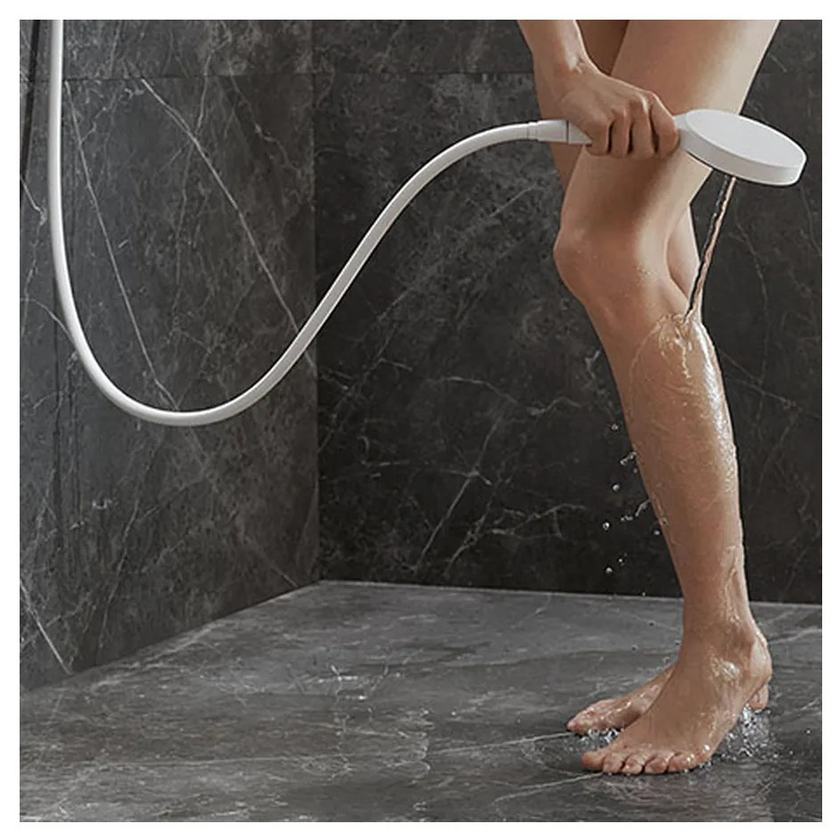 Hansgrohe Rainfinity, ručná sprchová hlavica 130 3-funkčná, biela matná, HAN-26864700