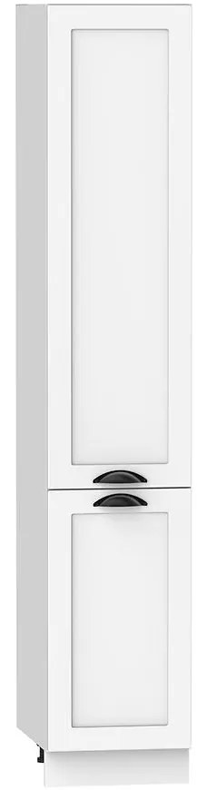 Kuchynská skrinka Adele D40sł 2133 Pl 2fr Biely hrášok/B