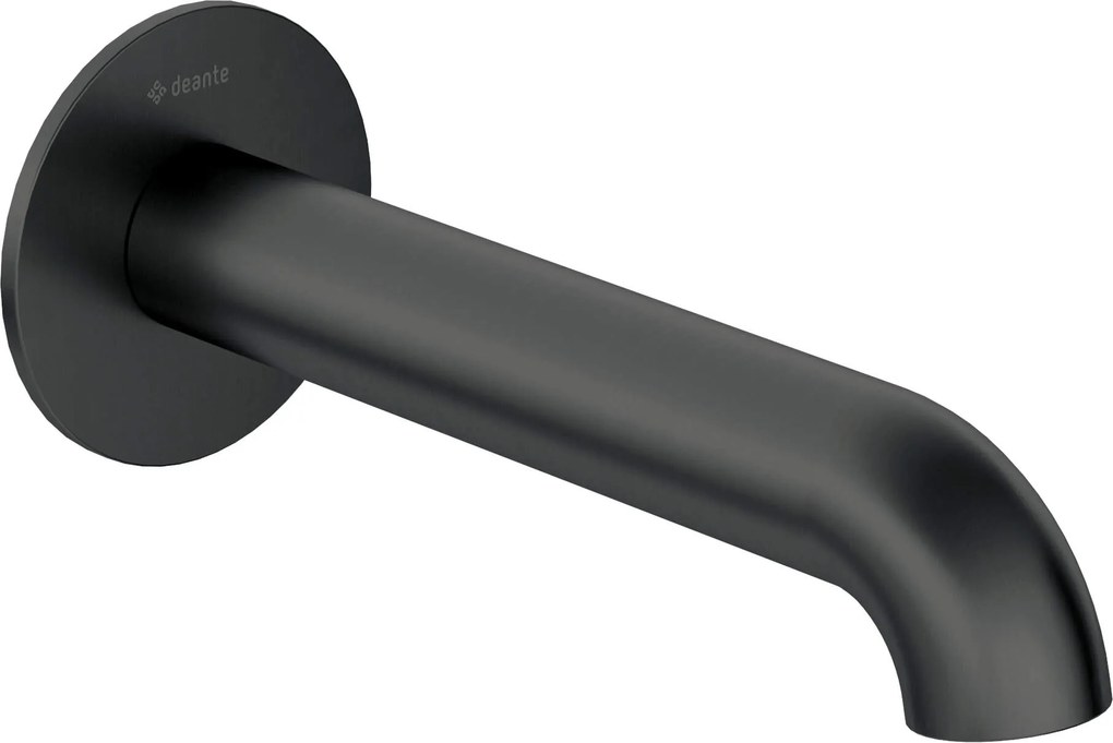 Deante Silia, vaňová výlevka 226 mm, čierna matná, DEA-NQS_N81K