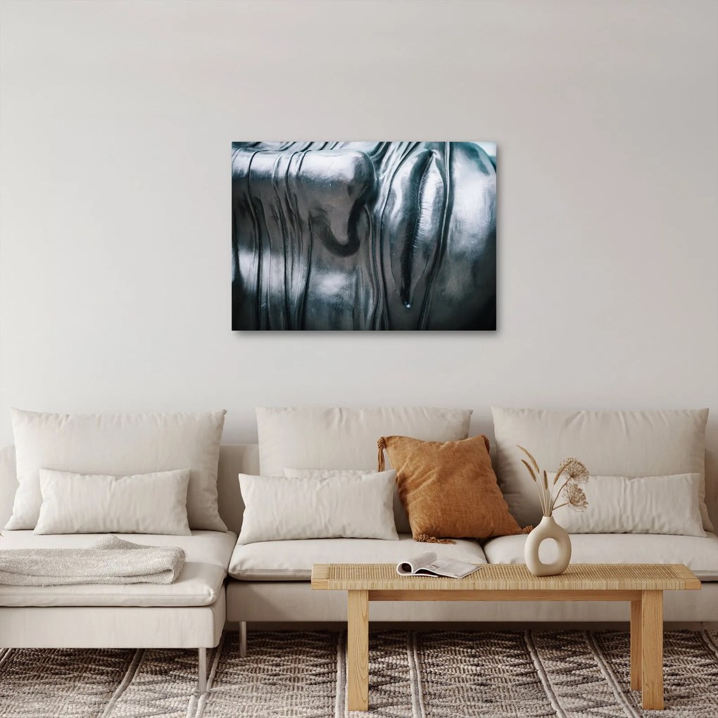 Obraz - Tvár z ocele (70x50 cm)