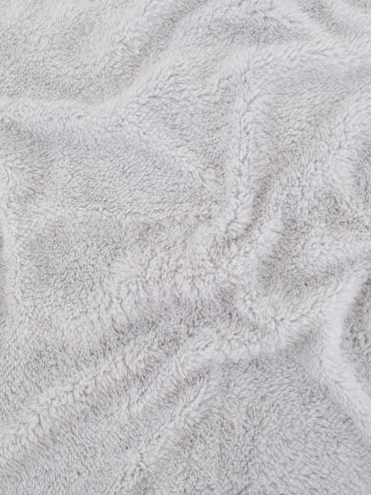 Beránkové prodloužené povlečení mikroplyš Exclusive – Teddy světle sivé