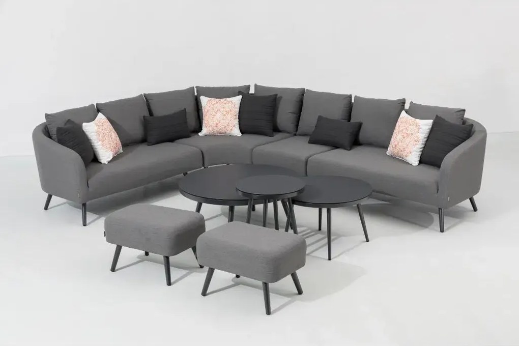 Záhradná zostava MELIA LIKA-TEX® sivá