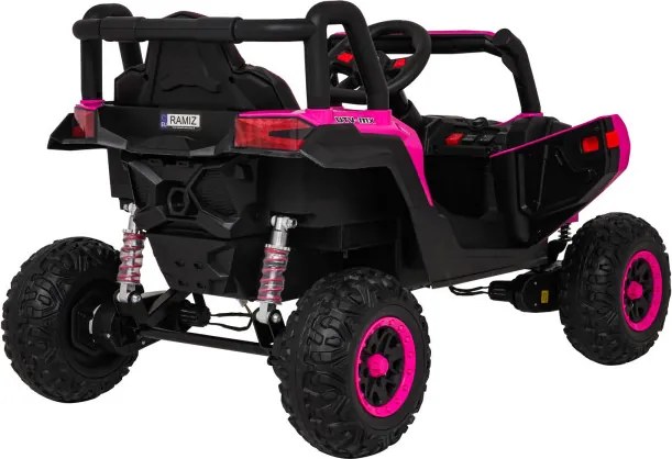 Elektrické autíčko Buggy Madman UTV-MX ružové