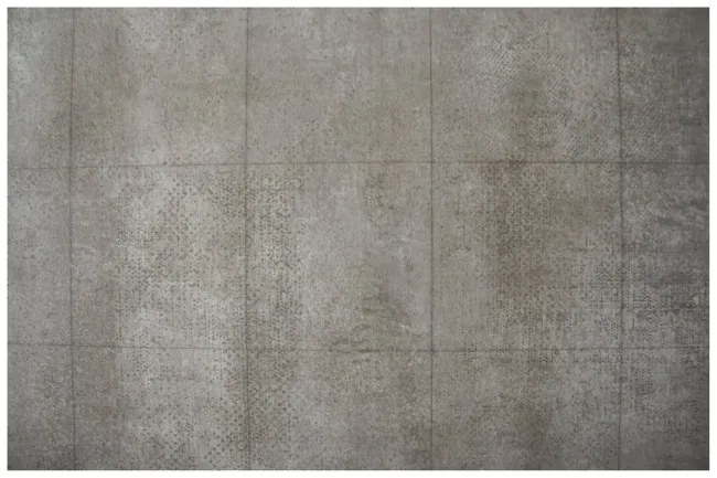 PVC podlaha Olympic Monas 1 štvorce, tmavosivá