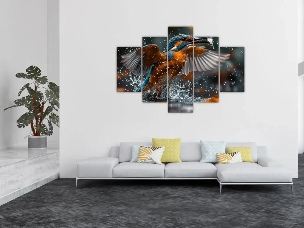 Obraz - Včelojedi (150x105 cm)