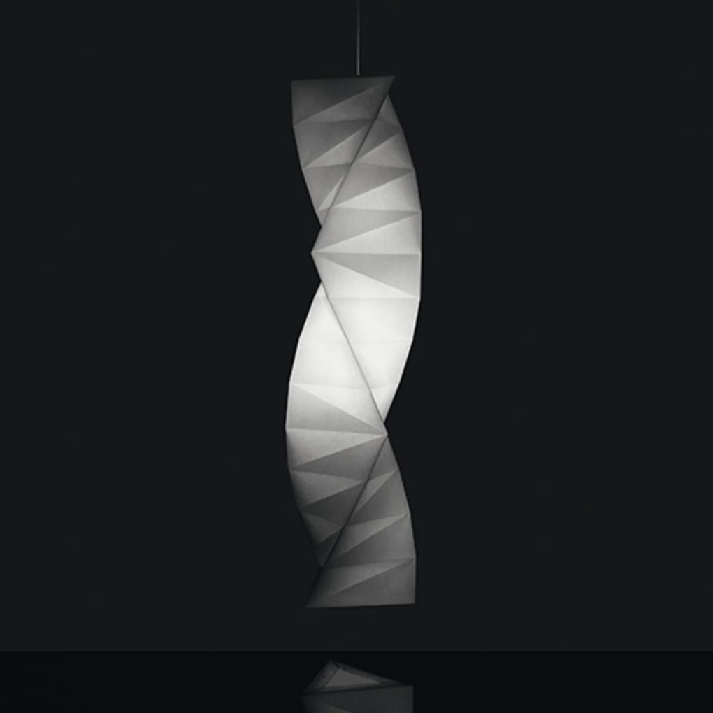 Závesné svietidlo Artemide In-ei Tatsuno/otoshigo S, 151 cm, 28W, biela
