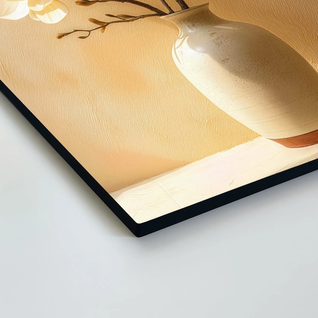 DUBLEZ | Nástenný obraz - Žlté magnólie vo váze