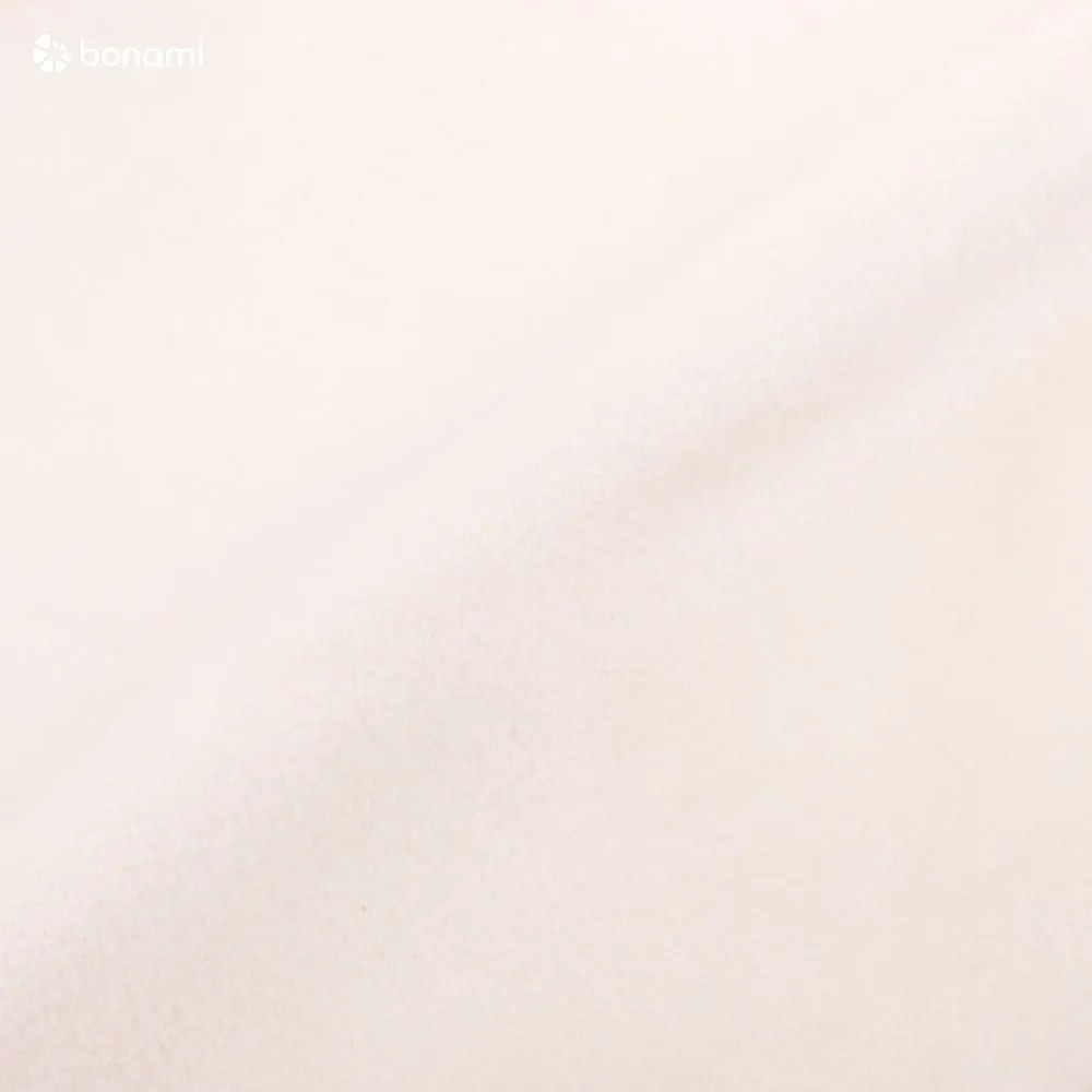 Béžová čalúnená dvojlôžková posteľ s úložným priestorom s roštom 160x200 cm Casey – Mazzini Beds