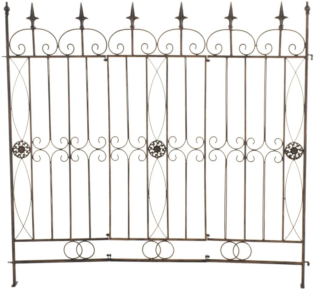 Mriežka na popínavé rastliny Mangold - 115 x 125 cm - Bronzová