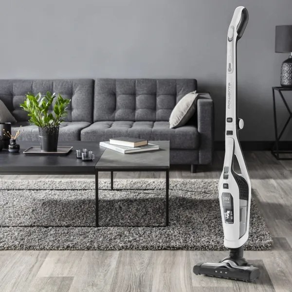Rowenta - Tyčový vysávač DUAL FORCE 2V1 100W/18V 2500 mAh biela
