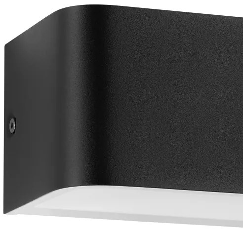 Eglo 901017 - LED Nástenné svietidlo SANIA LED/10W/230V 3000K čierna