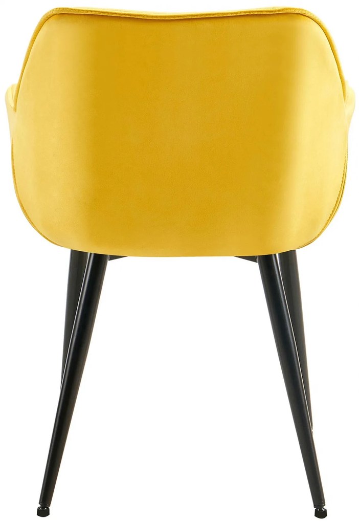 Stolička Tanna - zamat - Žltá