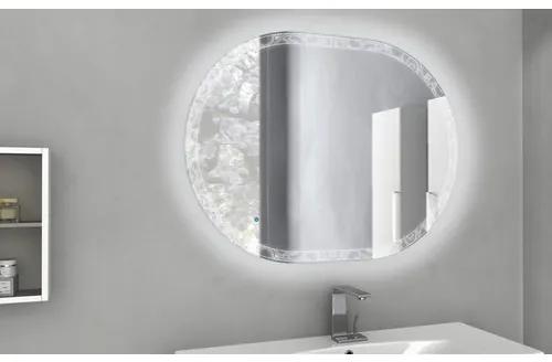 LED zrkadlo do kúpeľne s osvetlením 100 x 75 funkcia on/off