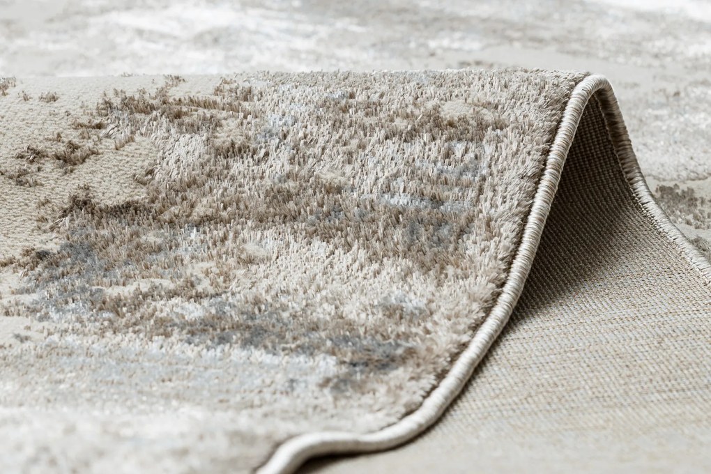 Koberec BLISS Z194AZ148 tmavo béžový / béžový - Abstrakcia