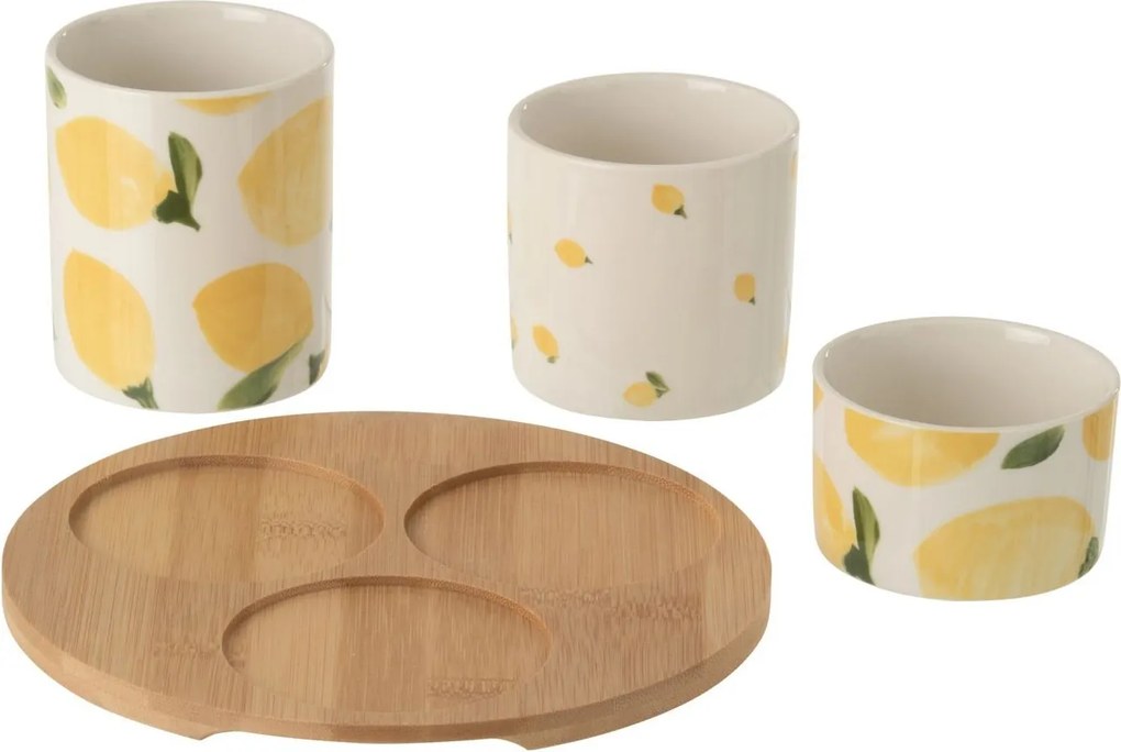 Súprava na predjedlá Casa Limone - Ø 8*9 cm