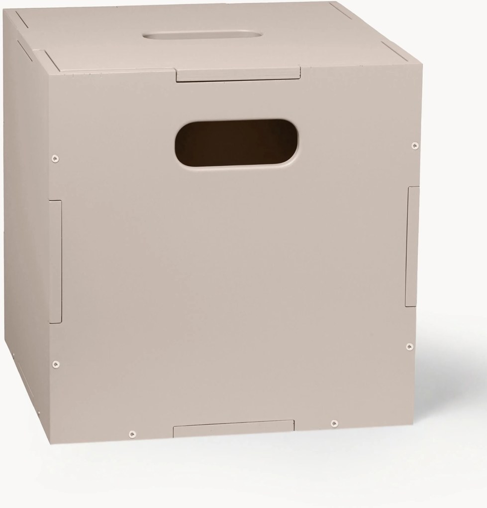 Drevený úložný box Cube