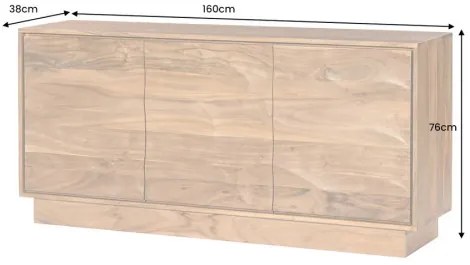 Komoda 47149 Desert 160cm Drevo Acaci - Komfort-nábytok