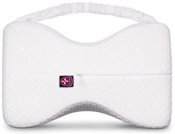 CONNECT IT CFH-6010-WH - Anatomický polštář Taurus Knee mezi kolena bílý