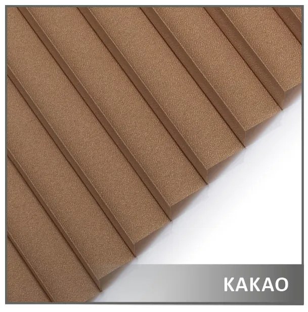 Dekodum Neinvazívna plisovaná roleta kakao Šířka (cm): 56