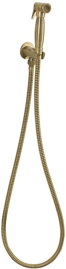 Reitano Rubinetteria Reitano Rubinetteria, Bidetová sprcha retro s hadicou a držiakom sprchy s vyústením, bronz, 9106