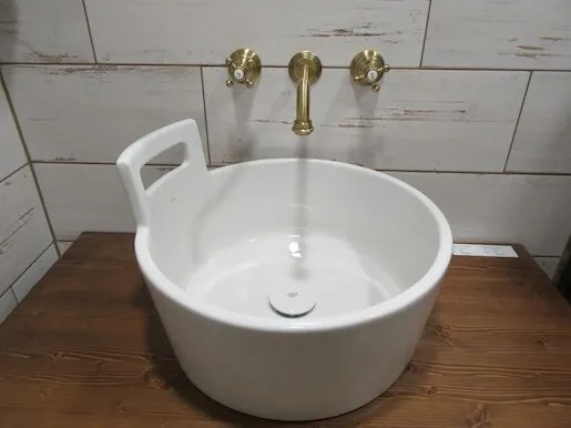 Jika Art umývadlo na dosku 46x46 cm bez prepadu SIKOSJART10141