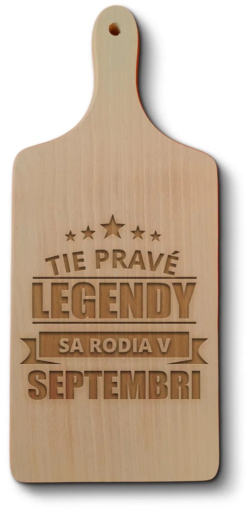 Sablio Doštička Tie pravé legendy sa rodia v septembri