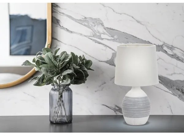 Stolná lampa AMBON 1xE14/40W/230V biela
