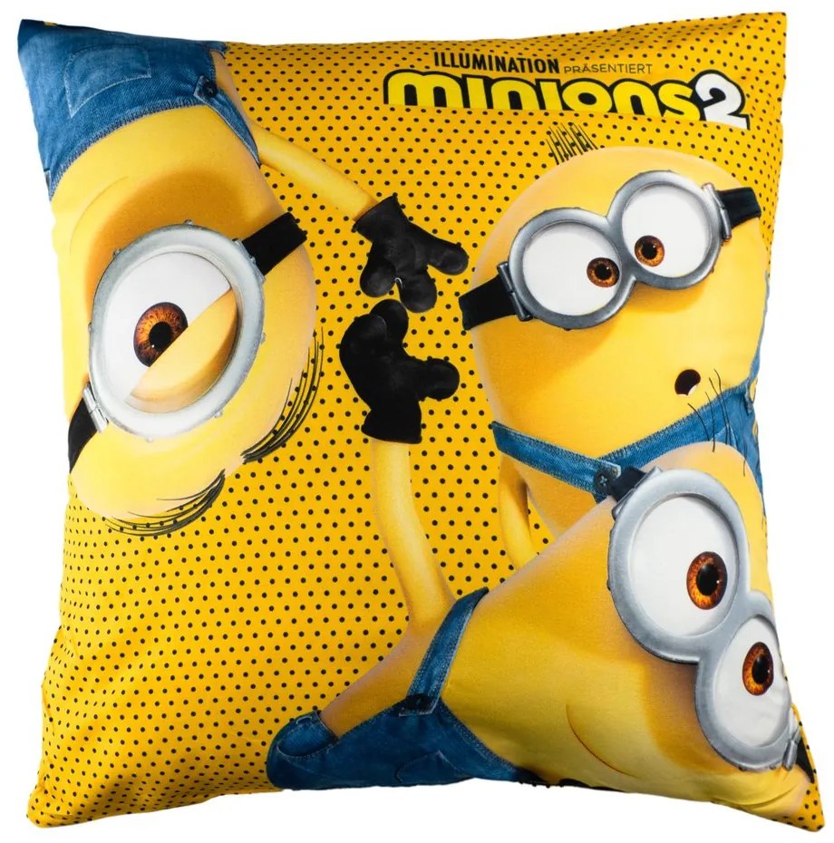 Jerry Fabrics Detský vankúšik s potlačou - Gabby a jej kúzelný domček - 02 | 40 x 40 cm