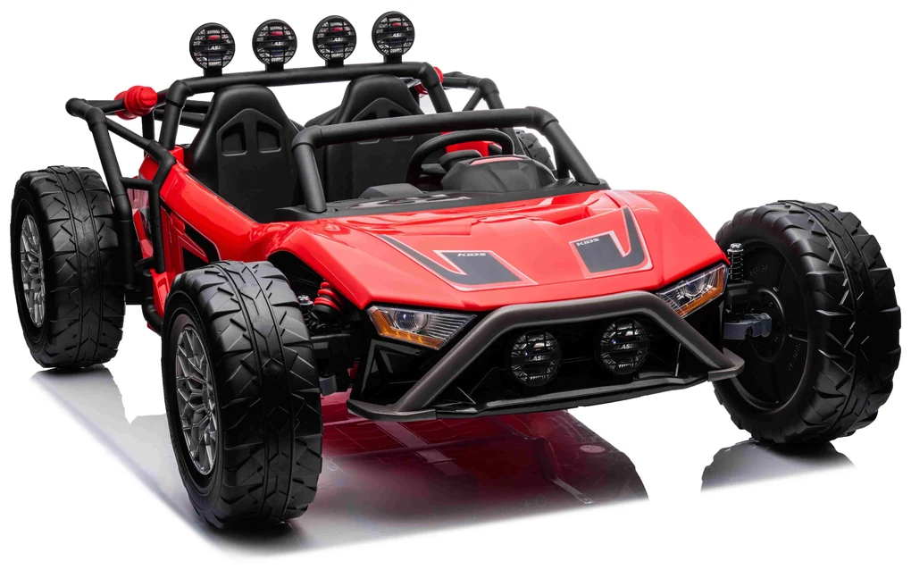 LEAN CARS Elektrické autíčko Buggy Racing 5 - červené - 2X200W - 24V/7Ah - 2023