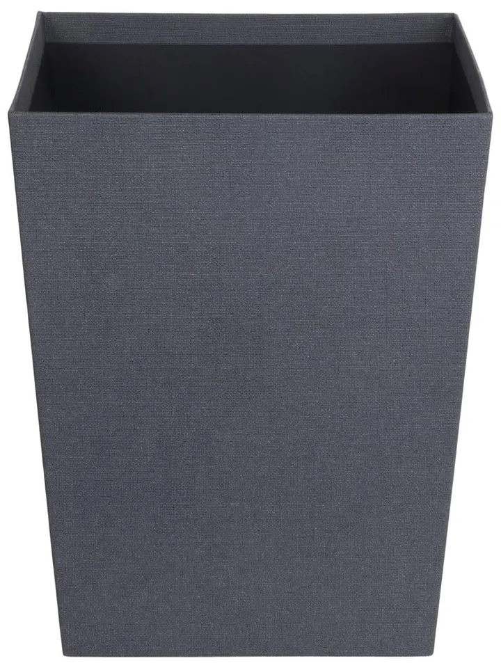 Čierny kancelársky odpadkový kôš Sofia Canvas Paper Laminate – Bigso
