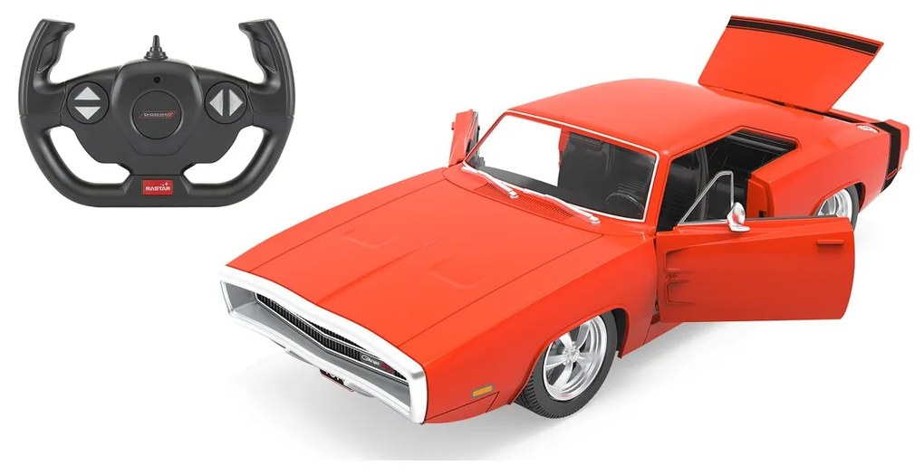 RASTAR Auto R/C Dodge Charger R/T 1:16 RASTAR – oranžové