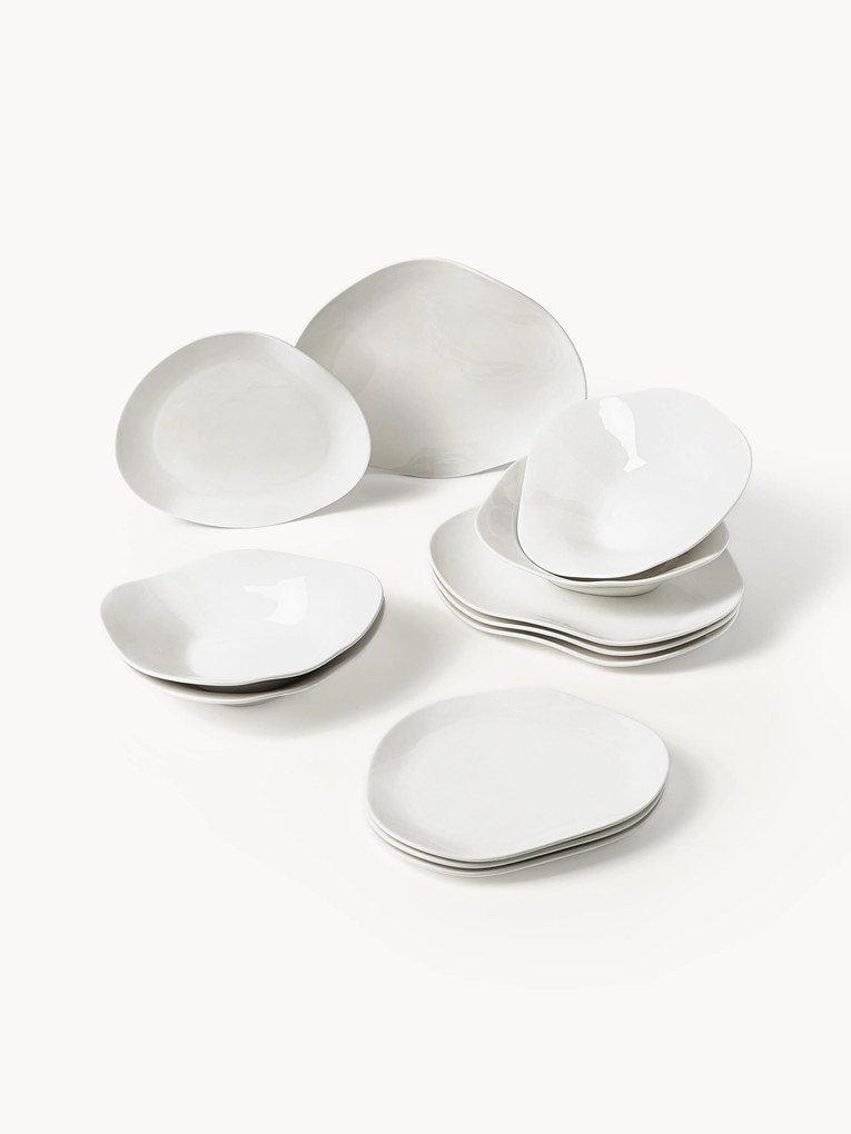 Porcelánová súprava riadu Joana, 4 osoby, 12 ks